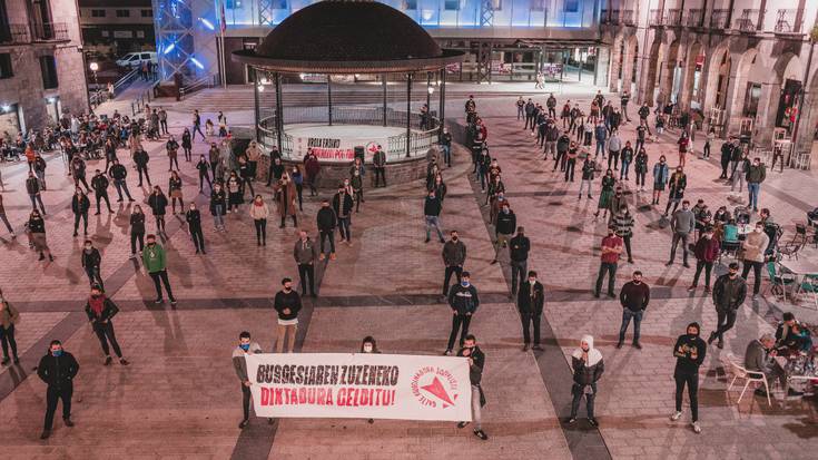 Larunbatean Zumaian mobilizatzera deitu du GKSk, "askatasun politiko eta zibilen defentsan"
