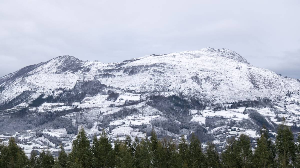 Begi oneko harrera izan du elurteak