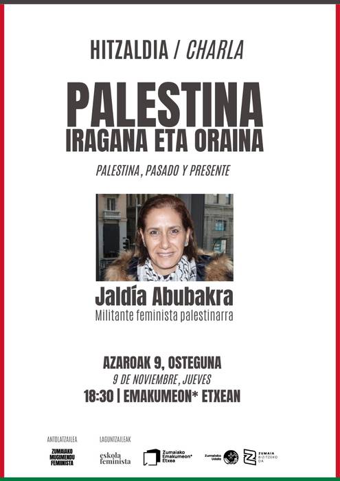 Jaldia Abubakraren hitzaldia