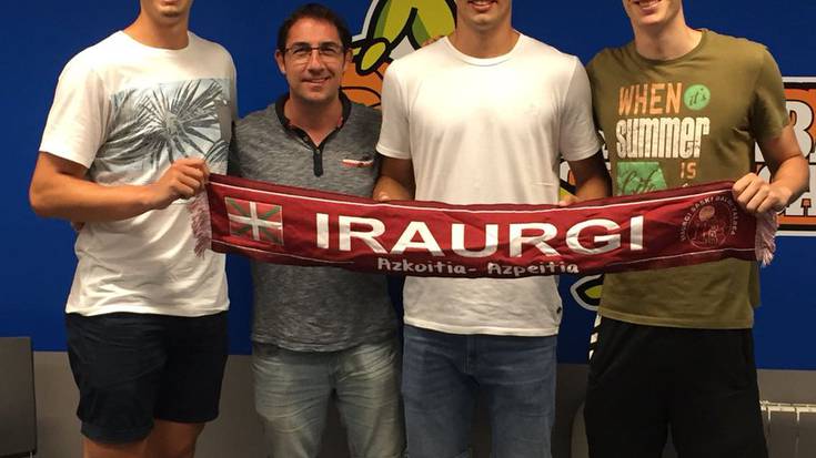 Gipuzkoa Basketeko hiru jokalari Juaristi ISBra, utzita
