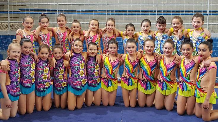 Gimnastika erritmikoko erakustaldia egingo dute bihar kiroldegian
