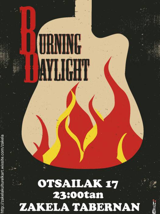 Burning Daylight taldearen kontzertua