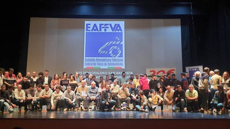 120 sari baino gehiago banatu ditu Euskadiko Automobilismo Federazioak, gaur Azkoitian