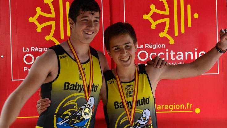 Cazaubon-go Nazioarteko Estropadetan parte hartu dute Orioko arraunlariek