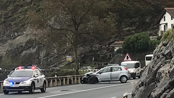 Zumaiarra da goizeko istripuan zaurituetako bat