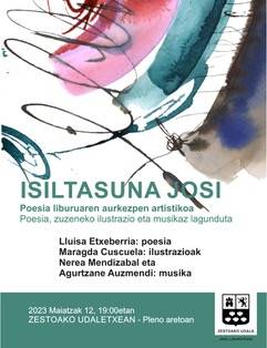 Lluisa Etxeberriaren 'Isiltasuna josi' liburuaren aurkezpena