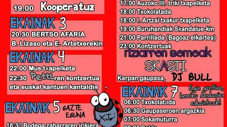 Sanjuandegiko festak