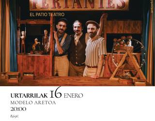 'Feriantes' antzezlanerako sarrerak