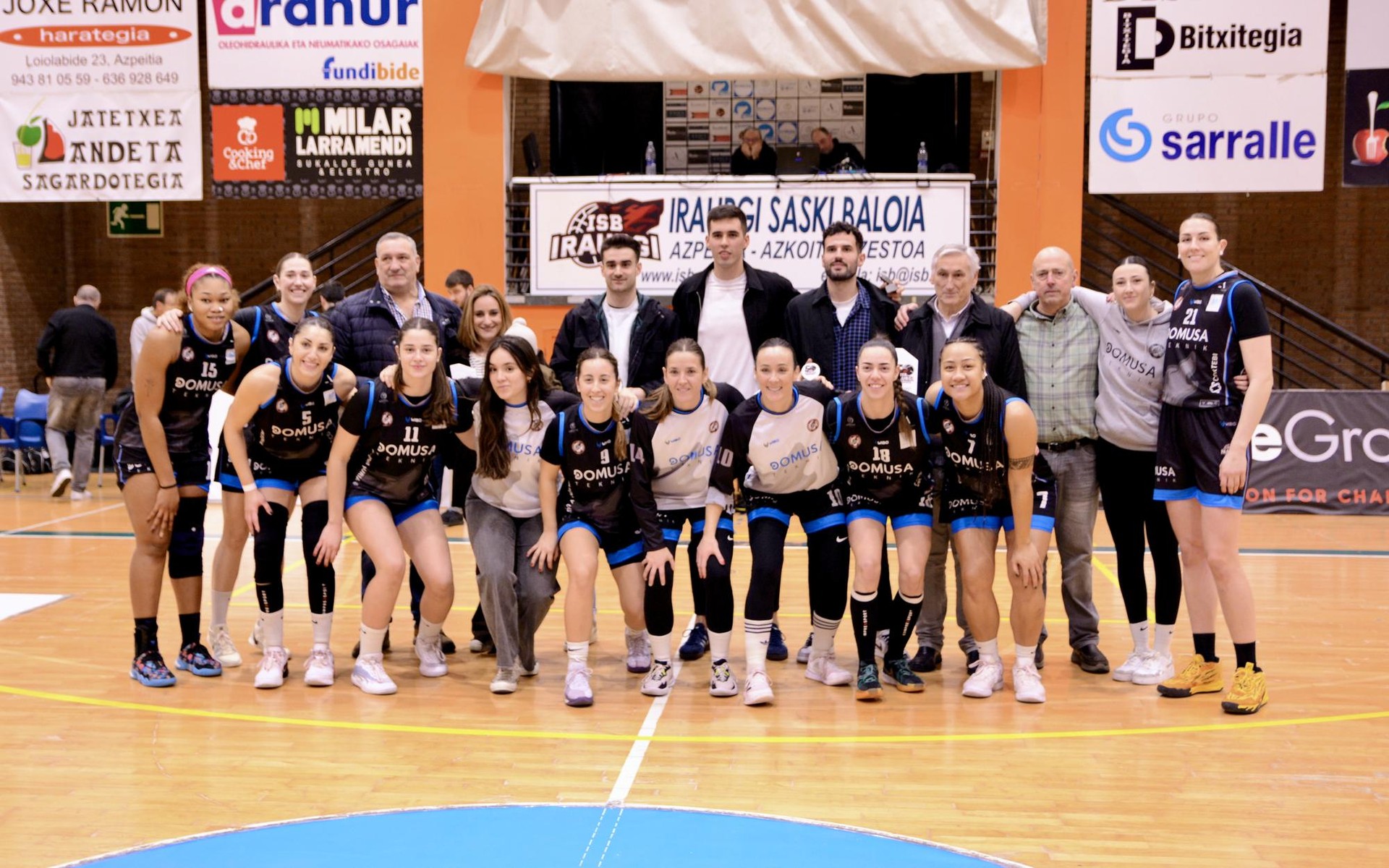 Denboraldiko zortzigarren garaipena lortu du Domusa Teknik ISBk Barakaldori irabazita