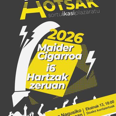 Arkupehotsak: Maider Cigarroa, i6 eta Hartzak Zeruan
