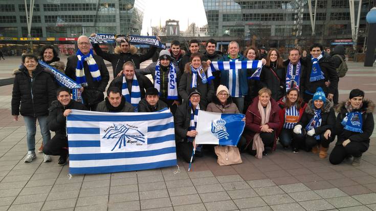 Madrilera joango dira Algorri taldekoak Reala animatzera