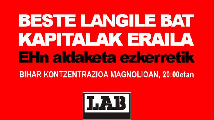 Elkarretaratzea deitu du Zumaiako LABek biharko, azken egunotan hil diren sei langileen heriotzak salatzeko