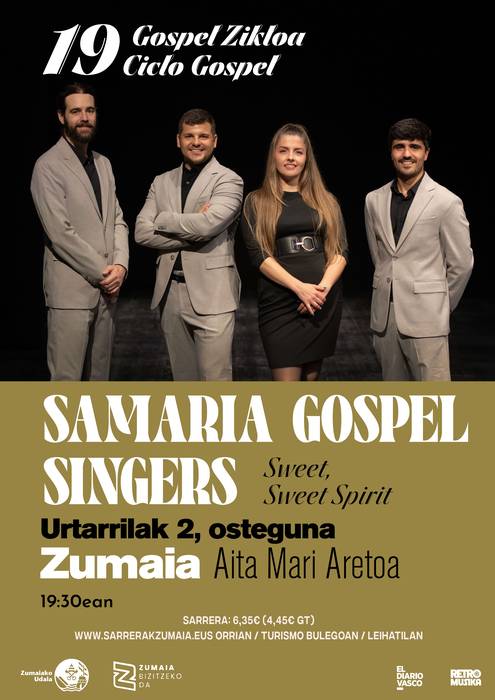 Samaria Gospel Singersen gospel kontzertua