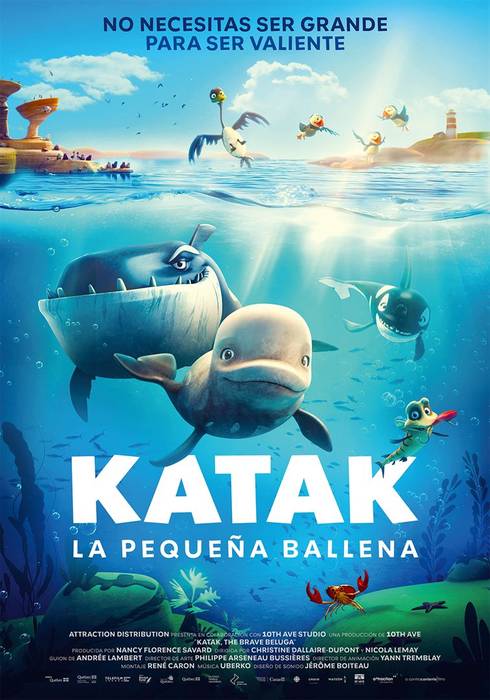 'Katak, la pequeña ballena' haurrentzako filma