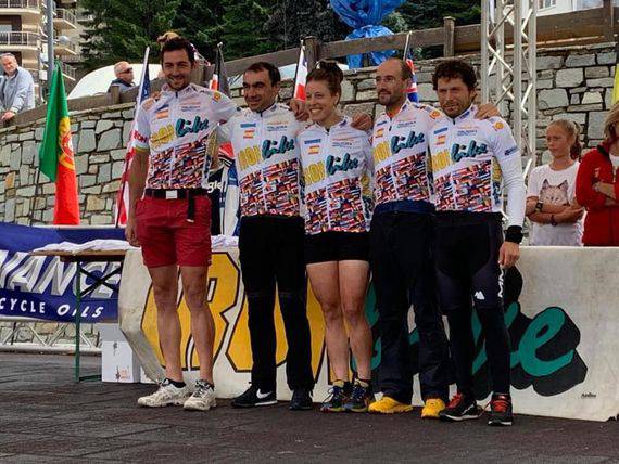 Joseba Albizu azpeitiarrak Iron Bike probaren bikotekako lasterketa irabazi du