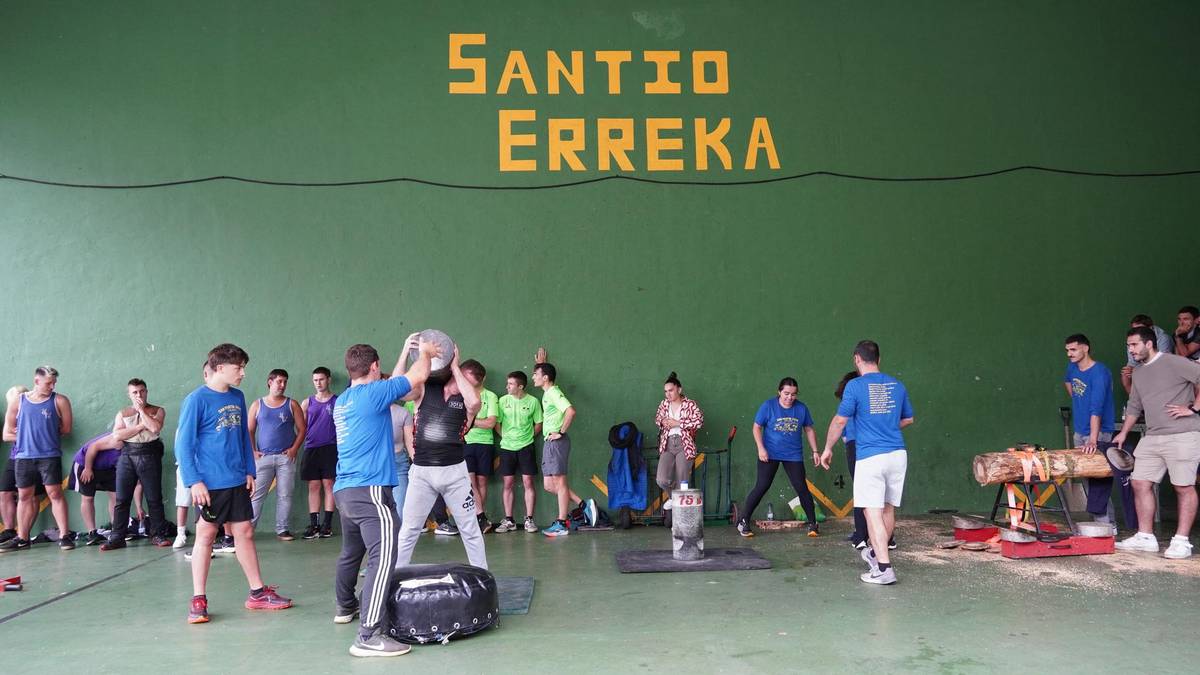 Auzoen arteko herri kirol desafioa, Santio Errekako festak agurtzeko