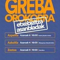 Asanblada: azaroaren 11ko greba orokorra