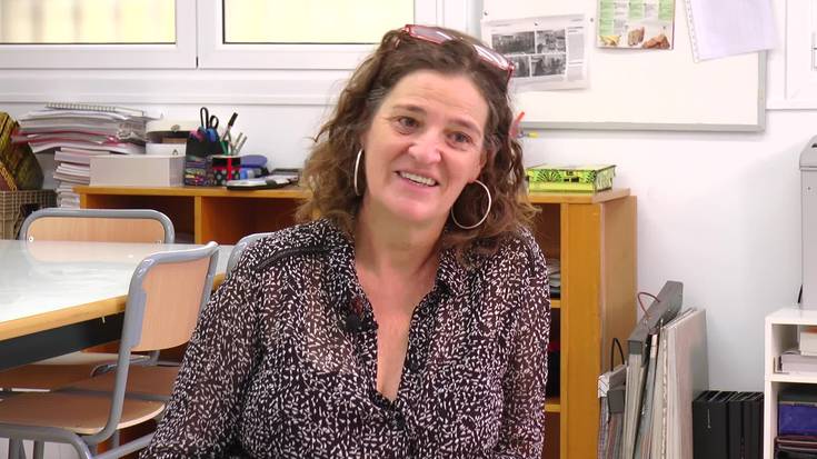 Idoia Arrieta: "Gela berriak sortzen saiatu gara, eskolak dituen baliabideekin"