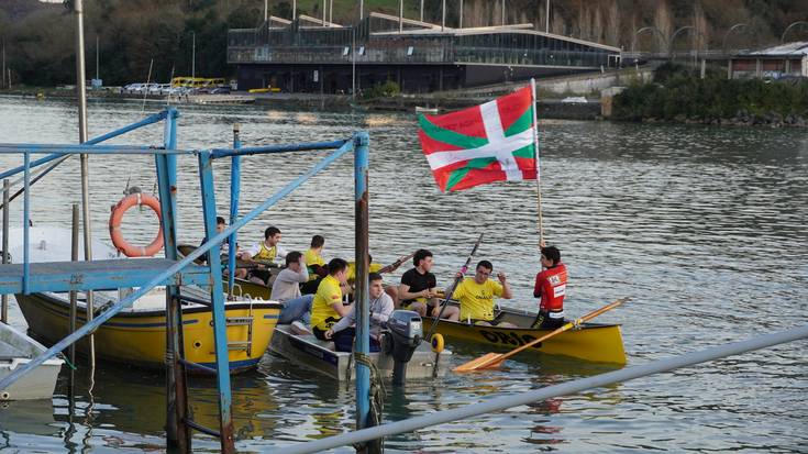 Eta festen erdian... arraun apustua