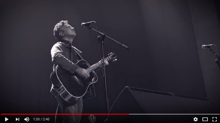 BIDEOA: M. Ward musikariak folk amerikarra eraman du Sanagustin kulturgunera