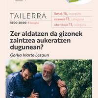 Tailerra: 'Zer gertatzen da gizonek zaintzea aukeratzen dugunean?'