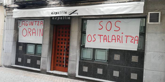 Azpeitiko ostalarien aldarrikapenak eta eskaerak, inoiz baino ageriago