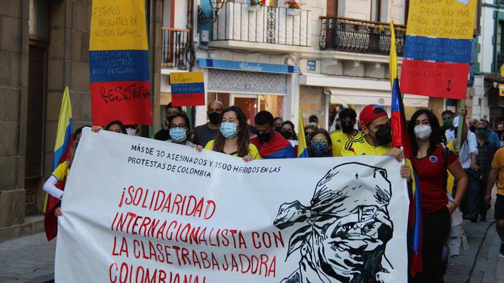 Zumaian ere mugak gainditu ditu elkartasunak