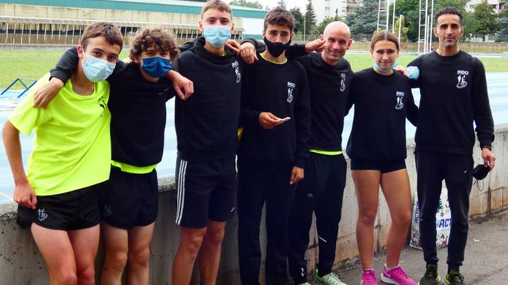 Orioko korrikalariak emaitza onak lortu dituzte 16 urtez azpikoen Euskadiko Atletismo Txapelketan