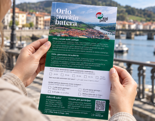 Orioko EAJk galdetegi bat banatu du etxez etxe, "herritarren kezka, behar eta proposamen nagusiak" ezagutzeko
