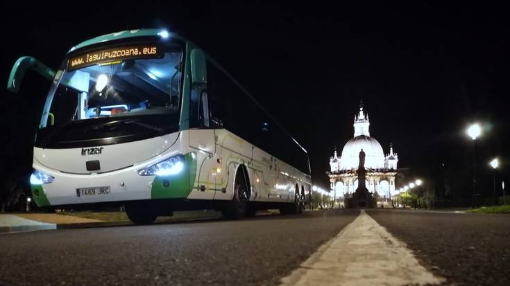 Gaueko autobus zerbitzu bereziak izango dira santioetan eta saninazioetan