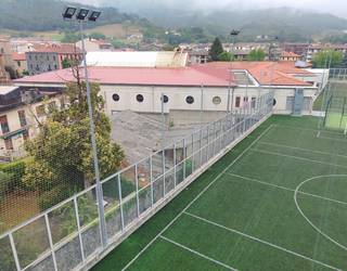 Elkarguneko sabaia berritzeko lanak hasi ditu udalak