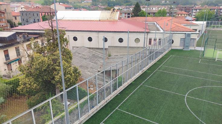 Elkarguneko sabaia berritzeko lanak hasi ditu udalak