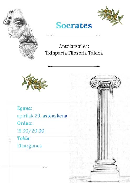 Txinparta taldearen saioa: 'Sokrates