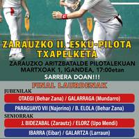 Txapelketa: Zarauzko II. Esku Pilota Txapelketa