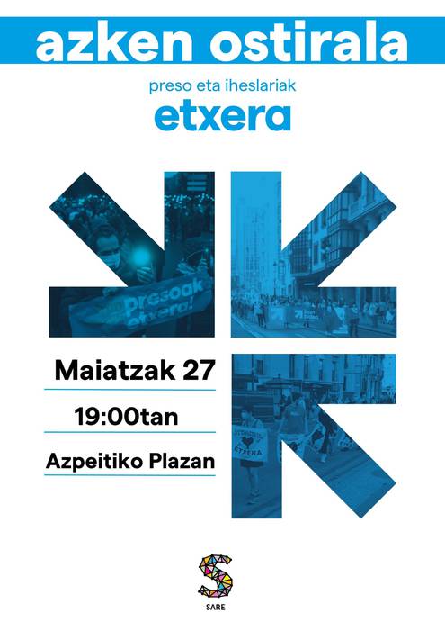 Presoen eskubideen aldeko elkarretaratzea