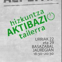 Hizkuntza aktibazio tailerra