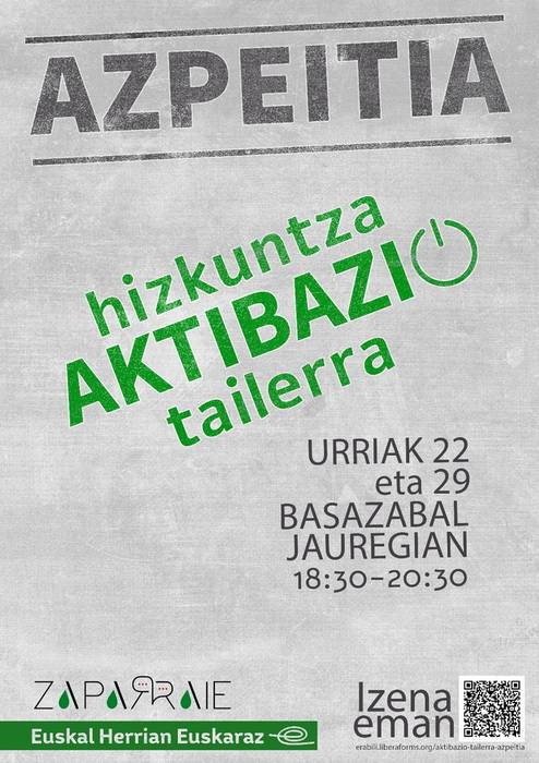 Hizkuntza aktibazio tailerra