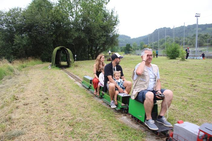 Larunbatean Iraetako tren txikian ibiltzeko aukera izango da