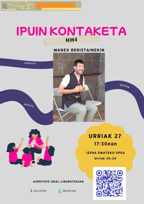 Ipuin kontaketa saioa