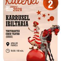 Kalerki 2026: Karrusel ibiltaria