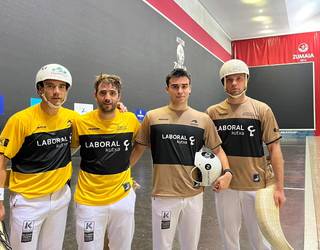 Zumaia Jai Alai Master Serieseko finaletik kanpo gelditu da Unai Uranga