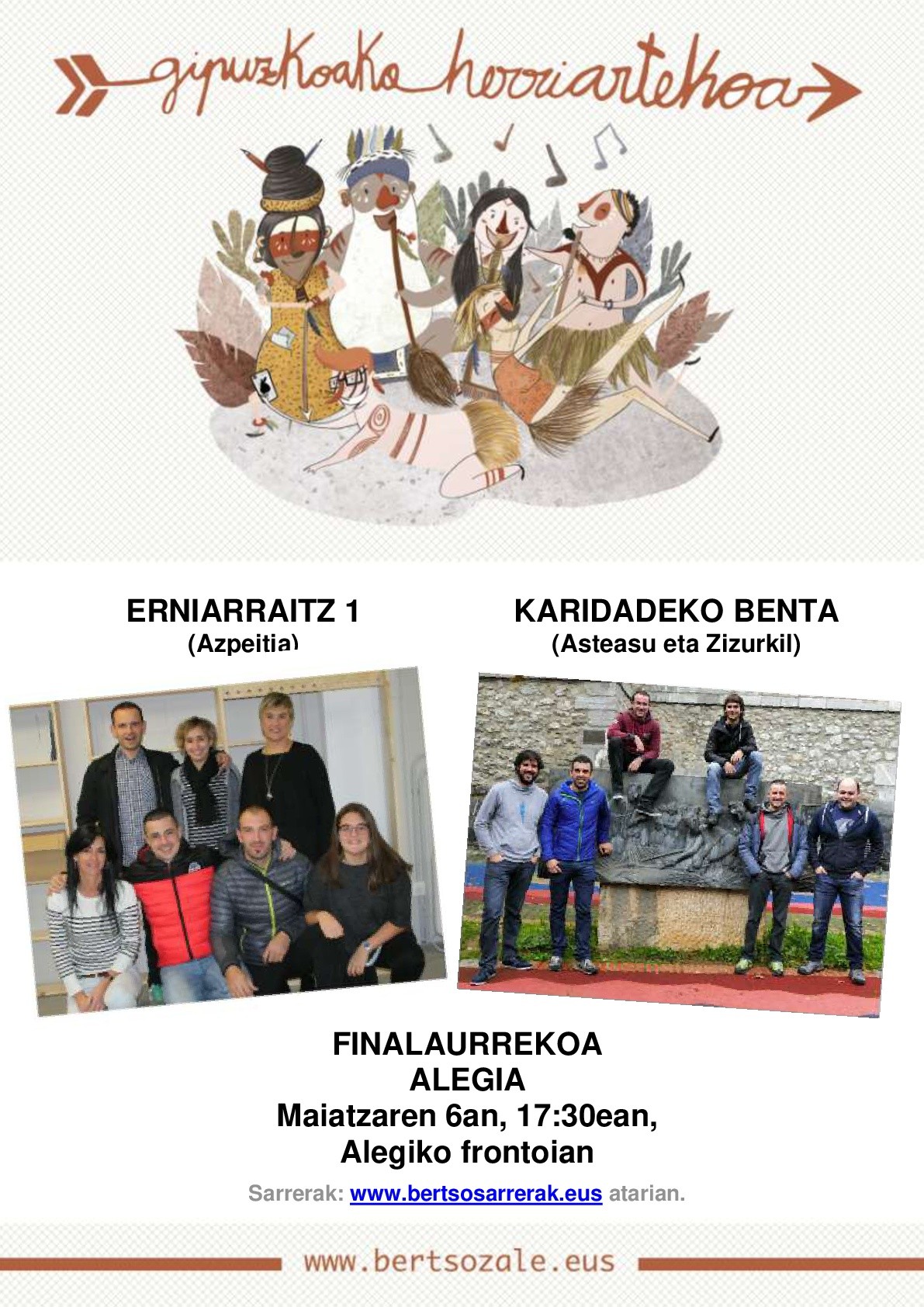 Hurrengo astean jokatuko du Erniarraitzek Gipuzkoako Herriartekoko finalerdia