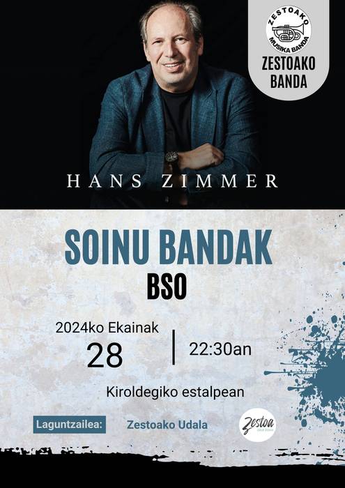 Zestoako Musika Bandaren kontzertua: Hans Zimmmer-en soinu bandak