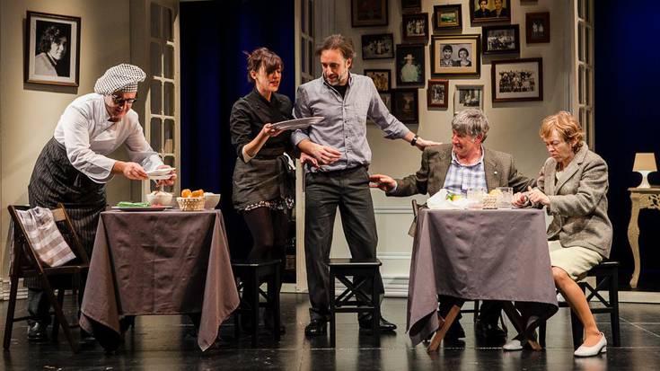 'Emaztegaiaren semea' antzezlana, gaur, Aita Marin