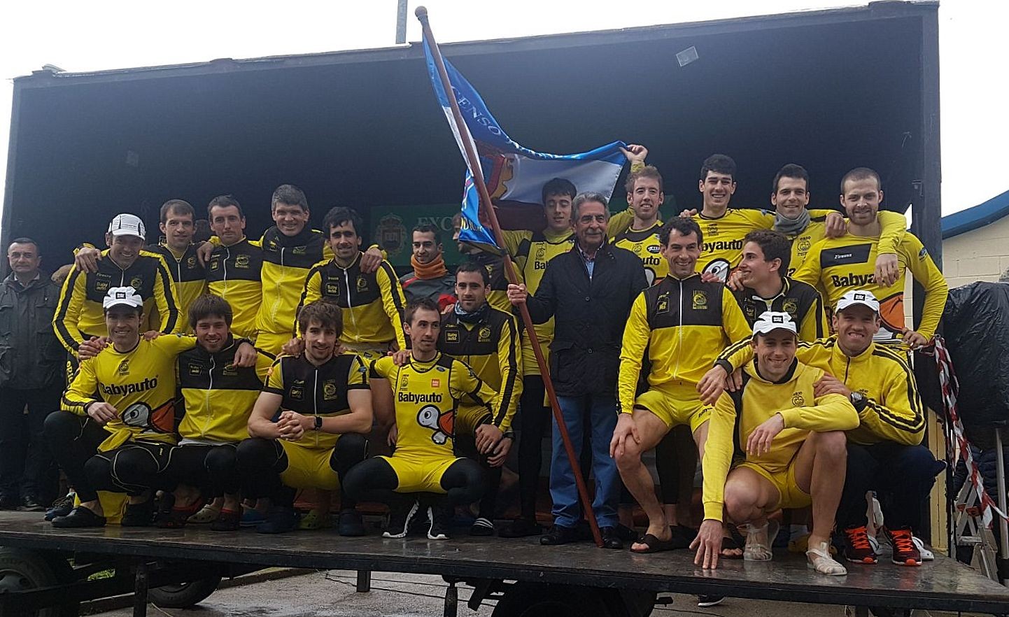 San Jose bandera irabazi du Oriok Astilleron