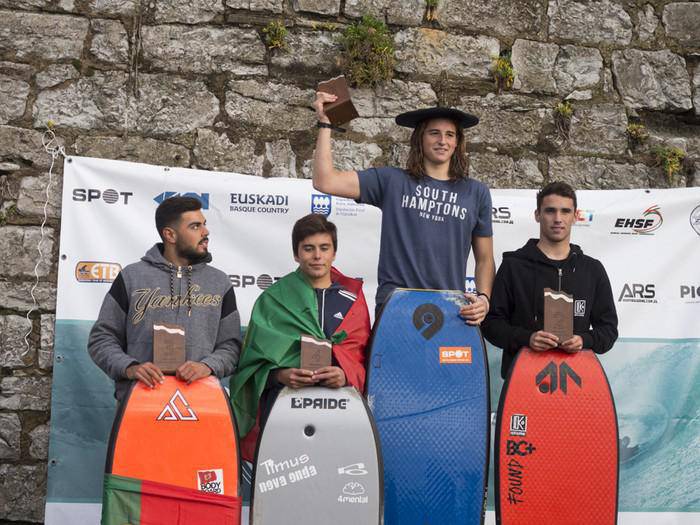 Mikel Atxega oriotarra garaile, Europako bodyboard zirkuituko azken proban