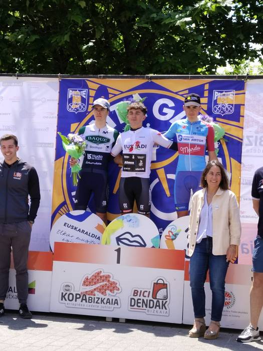 Beñat Sainz, Euskadiko txapelketako podiumean