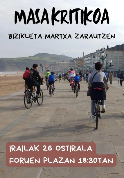 Martxa: bizikleta martxa, Kalapie taldeak antolatuta