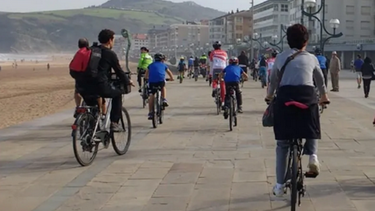 Martxa: bizikleta martxa, Kalapie taldeak antolatuta