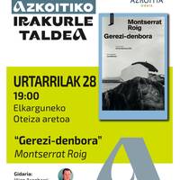 Azkoitiko Irakurle Taldearen saioa: 'Gerezi-denbora' liburua